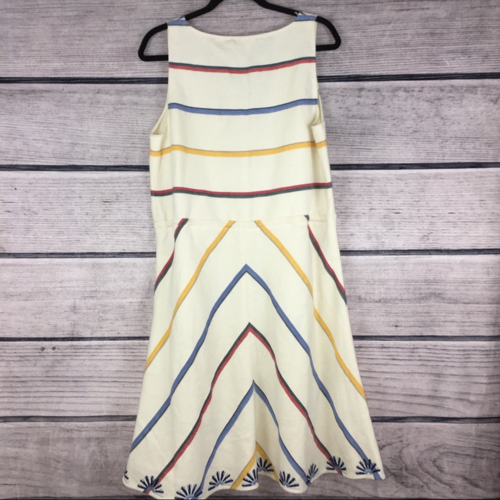 Tory Burch | NWT Blaine Embroidered Linen Dress - Picture 8 of 8